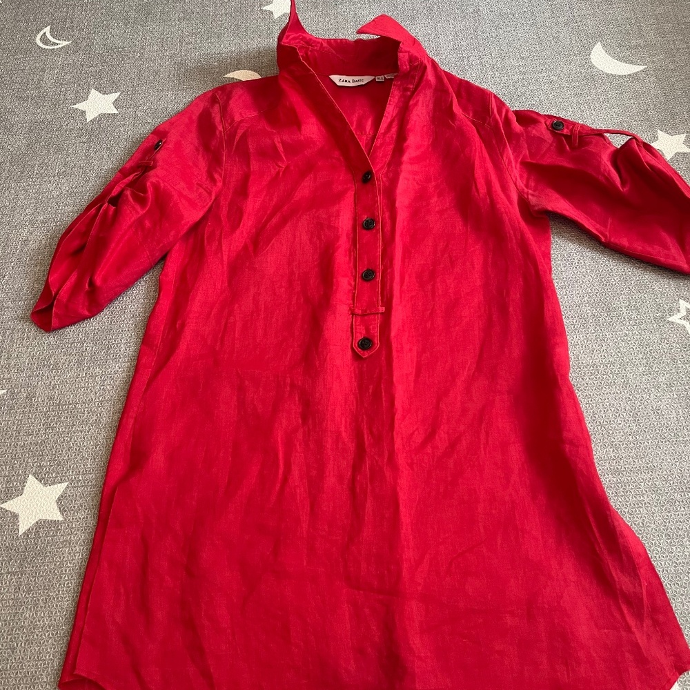 Zara shirt dress